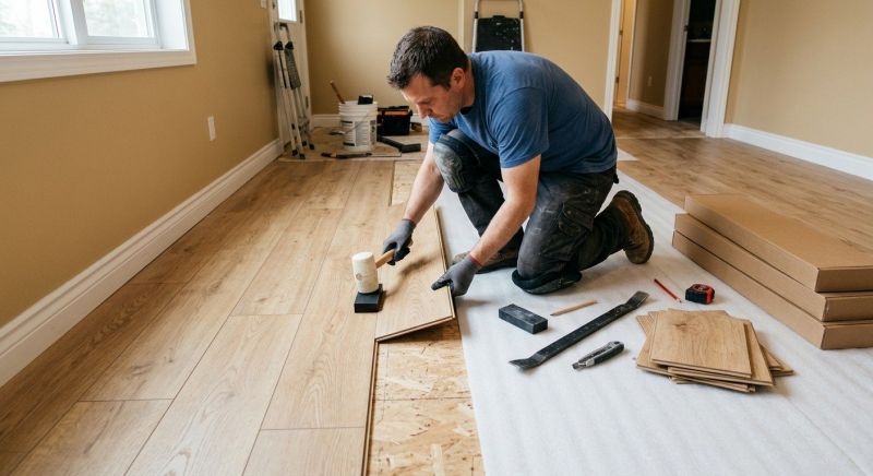 Laminate Floor Installation in Fairfax County, VA