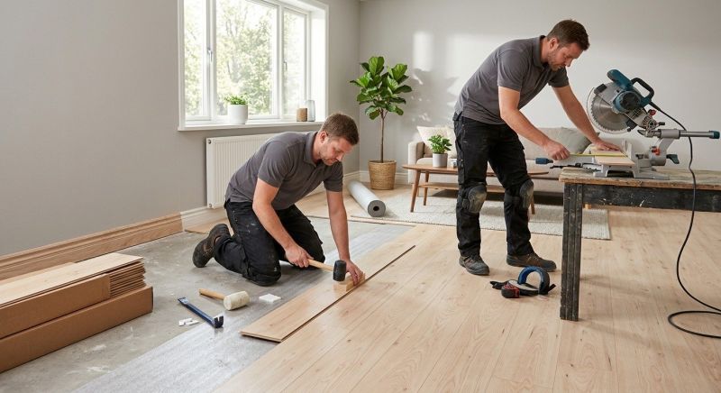 Laminate Floor Installation in Potomac, MD