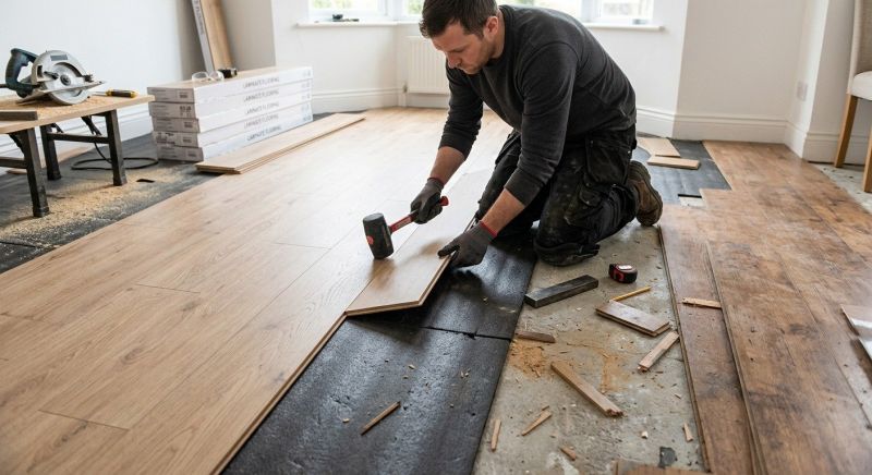 Laminate Floor Replacement in Oxon Hill, MD