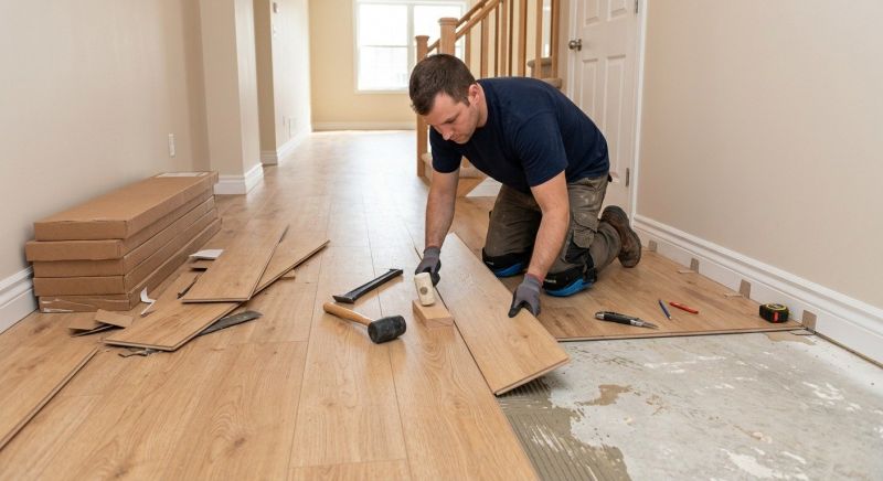 Laminate Floor Replacement in Springfield, VA