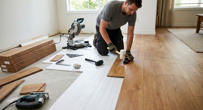 Laminate Floor Replacement in Springfield, VA