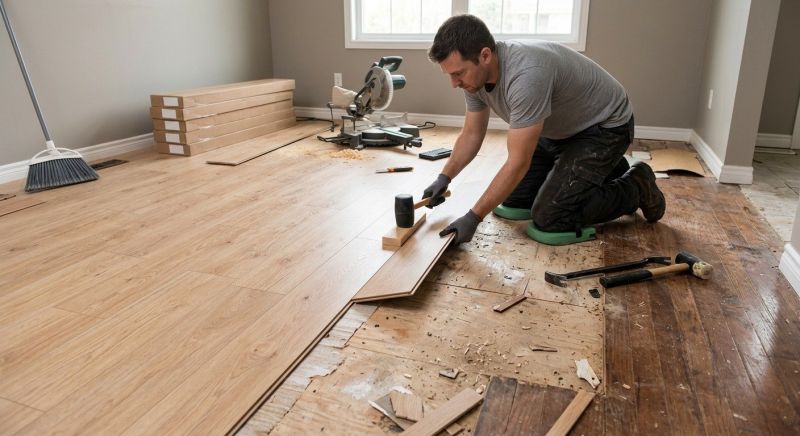 Laminate Flooring Replacement in Lorton, VA