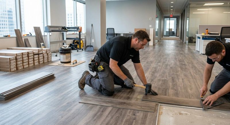 Linoleum Floor Installation in Arlington County, VA
