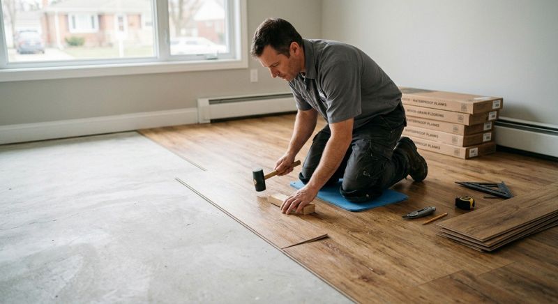 Linoleum Floor Installation in Brandywine, MD