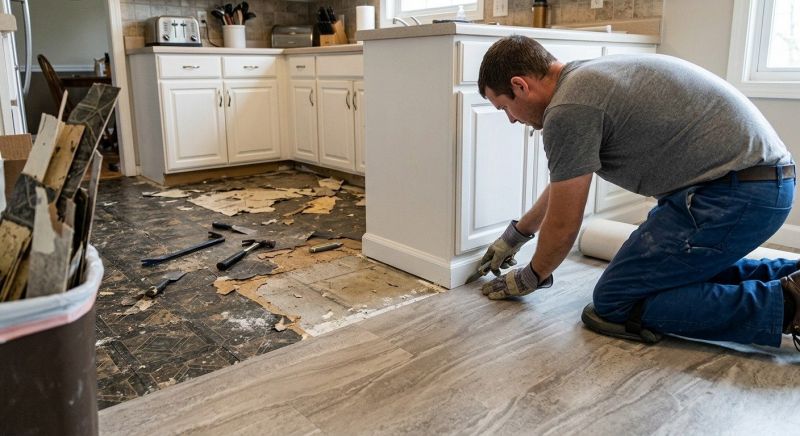 Linoleum Floor Installation in Bristow, VA