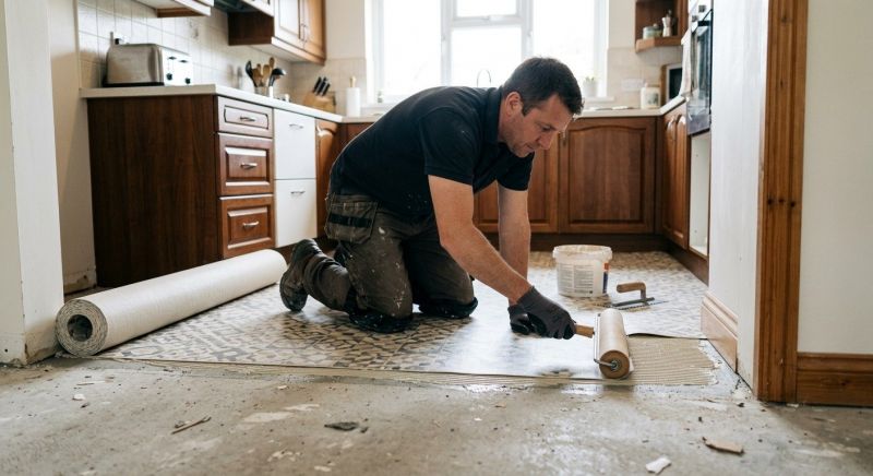 Linoleum Floor Installation in Oxon Hill, MD