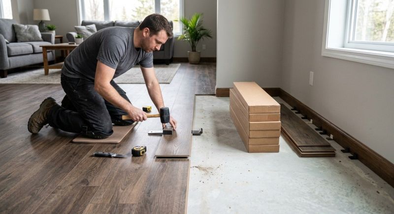 Luxury Vinyl Tile Installation in Kensington, MD