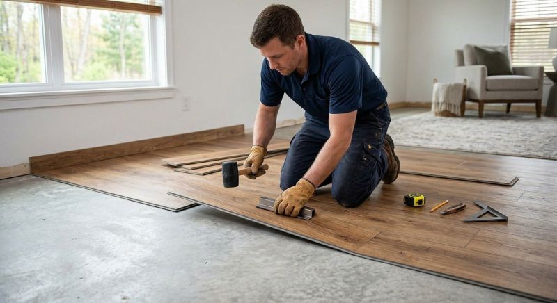 Luxury Vinyl Tile Installation in Nokesville, VA