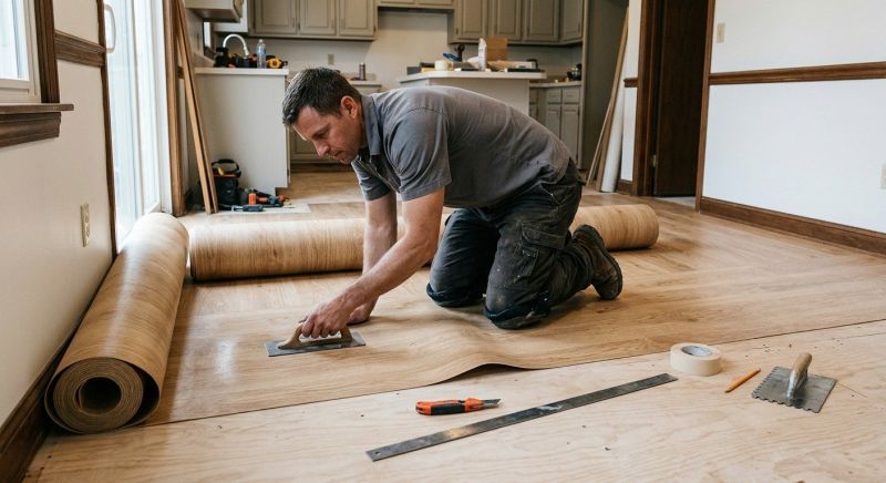 Sheet Flooring Installation in Lorton, VA
