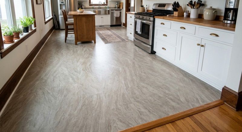 Sheet Linoleum Installation in Centreville, VA