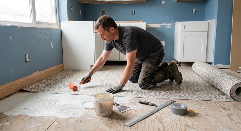 Sheet Vinyl Installation in Alexandria, VA