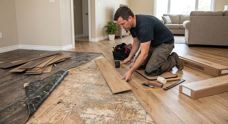 Vinyl Flooring Installation in Prince Georges County, MD