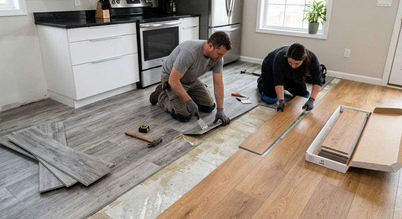 Vinyl Tile Replacement in Lorton, VA